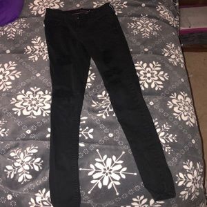 Black ripped jeans